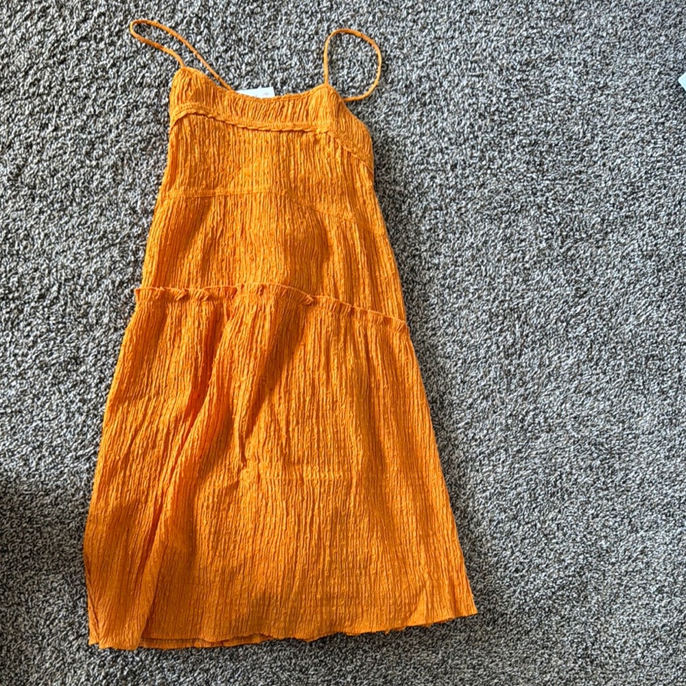 Zara Orange Kids Dress
